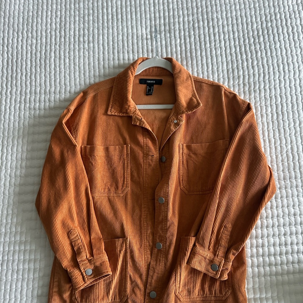 Forever 21 Rust Utility Jacket